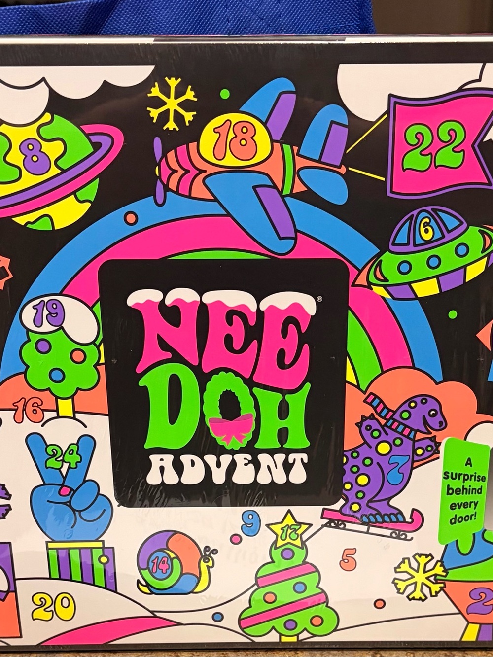 Nee Doh Advent Calendar - Colorful Kids Surprise Set